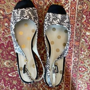 Boden Snakeskin Heels